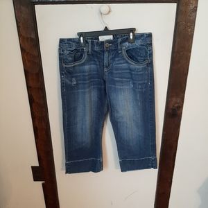 Women's Maurices Blue Jean Capris 7/8.